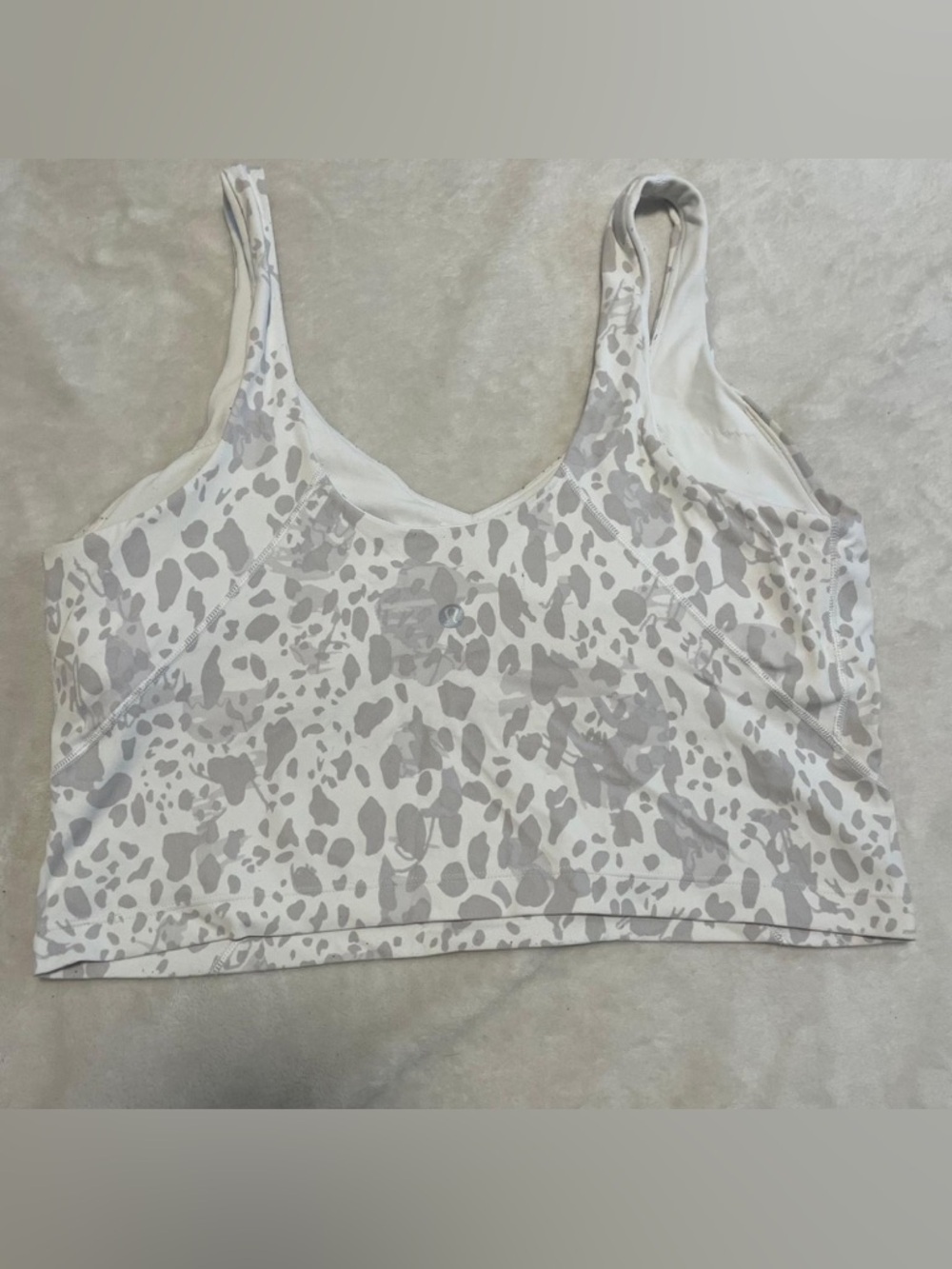 lululemon athletica White Athletic Top